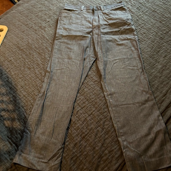 Banana Republic Gray Wool Blend Dress Pants‎ Slacks Office Corpcore 32x32 - Picture 1 of 5
